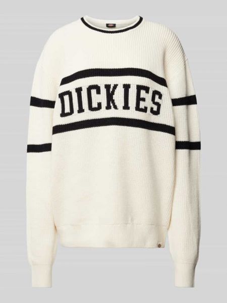 Dzianinowy sweter Dickies biały