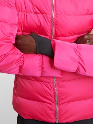 Prošívaná lyžařská bunda Fusalp růžová
