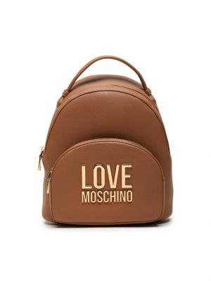 Seljakott Love Moschino pruun