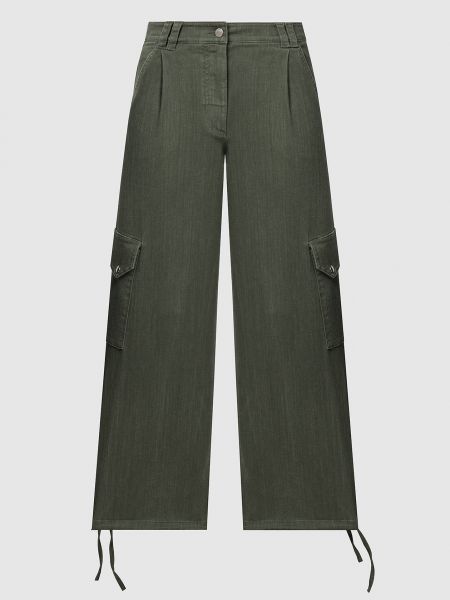 Прямые джинсы Max & Co зеленые
