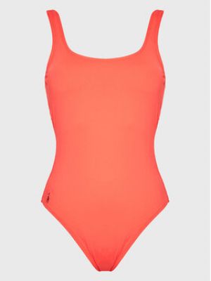 Jednodílné plavky Polo Ralph Lauren oranžové