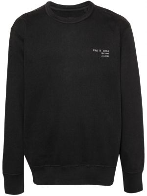 Sweatshirt mit print Rag & Bone schwarz