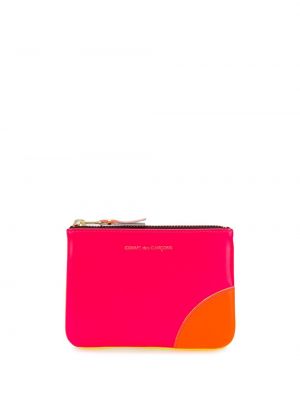 Lommebok Comme Des Garçons Wallet rosa