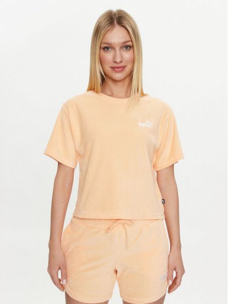 Marškinėliai Puma oranžinė