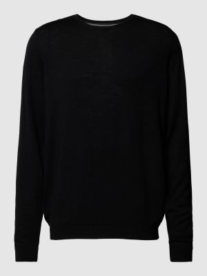 Dzianinowy sweter Fynch-hatton czarny