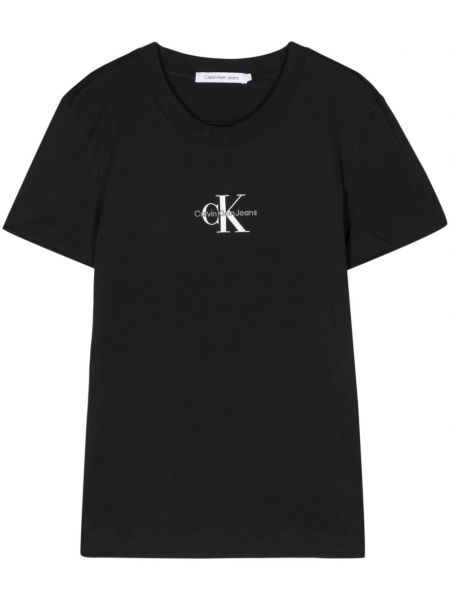 T-krekls ar izšuvumiem Calvin Klein Jeans
