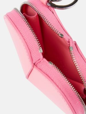 Δερμάτινος πορτοφόλι Alaã¯a ροζ