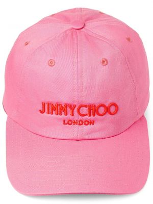Siuvinėtas kepurė su snapeliu Jimmy Choo