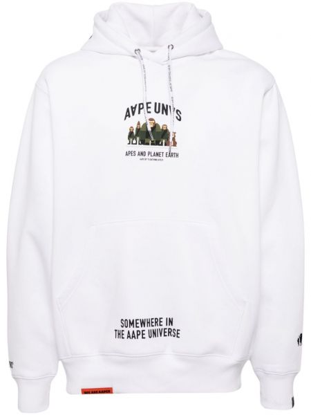 Baskılı hoodie Aape By *a Bathing Ape® beyaz