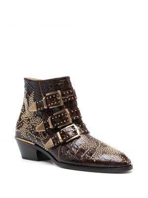 Ankle boots mit spikes Chloé