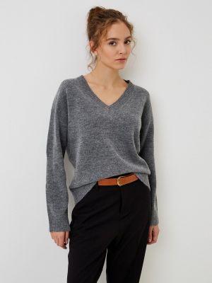 Пуловер Thomas Munz серый