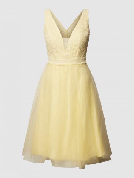 Żółta sukienka mini Luxuar