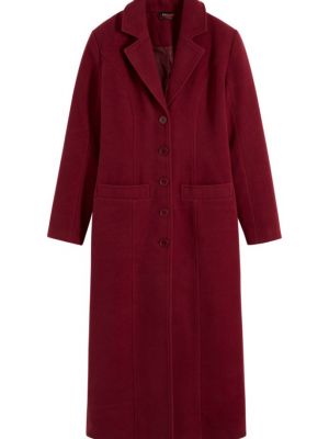 Шерстяное пальто Bpc Bonprix Collection красное