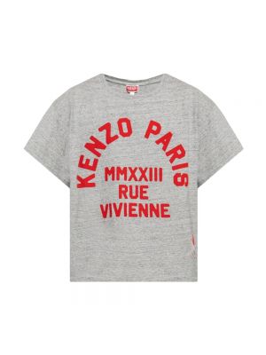 T-shirt z nadrukiem Kenzo - Szary