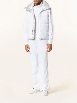 Kamizelka pikowana Calvin Klein Jeans biała