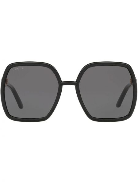 Oversize sonnenbrille Gucci Eyewear schwarz