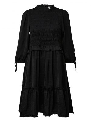 Dolga obleka Qs By S.oliver črna