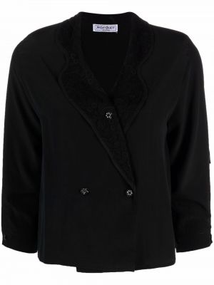 Košile Yves Saint Laurent Pre-owned, černá