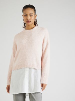 Пуловер Abercrombie & Fitch розово