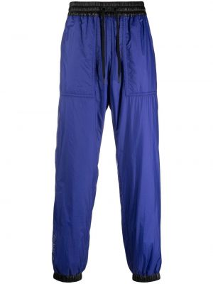 Спортни панталони Moncler Grenoble синьо