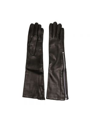 Rękawiczki Jil Sander czarne