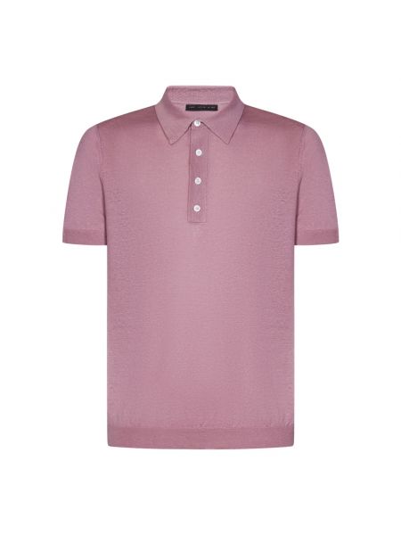 Poloshirt Low Brand pink