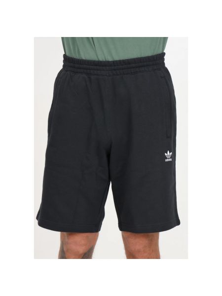 Pantalones cortos con cremallera con bolsillos Adidas Originals negro