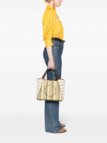 Shopper handtasche Stella Mccartney gelb