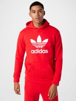 Pulóver Adidas Originals piros