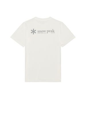 T-shirt Snow Peak blanc
