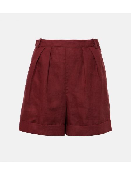 Linne shorts Loro Piana brun