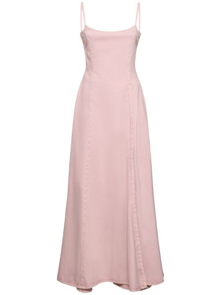 Růžové dlouhé šaty Y/project