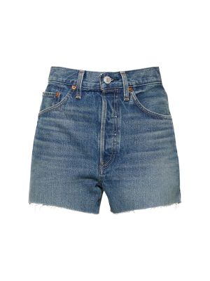Shorts en jean Re/done bleu