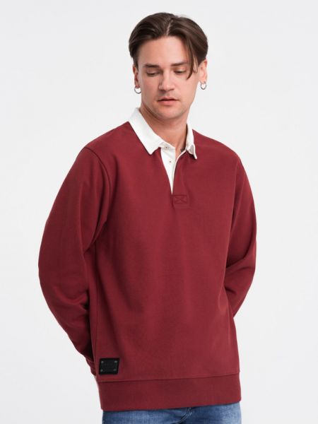 Bluza Ombre Clothing czerwona