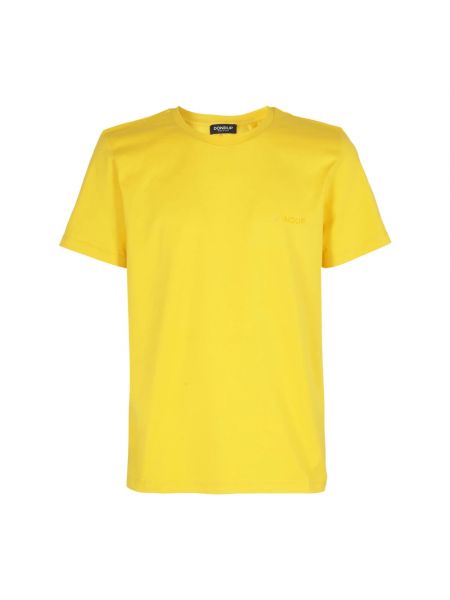 T-shirt aus baumwoll mit print Dondup gelb