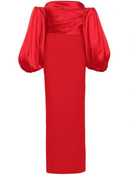 Sukienka długa Solace London czerwona
