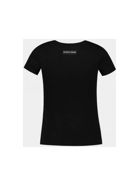 Koszulka bawełniana Marine Serre czarna