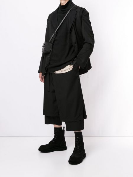 Sudadera con cuello alto Yohji Yamamoto negro