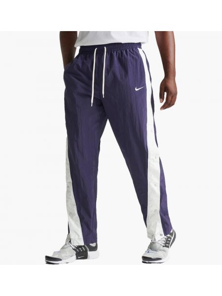 Баскетбольные плетеные брюки Nike фиолетовые