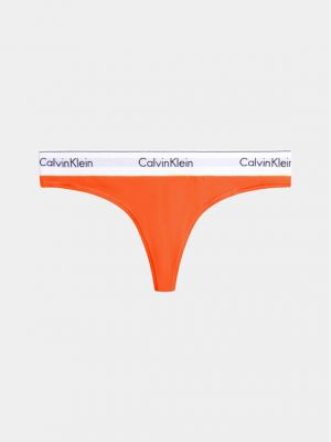 Stringai Calvin Klein Underwear oranžinė