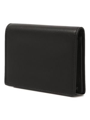 Кожаный кошелек Versace черный
