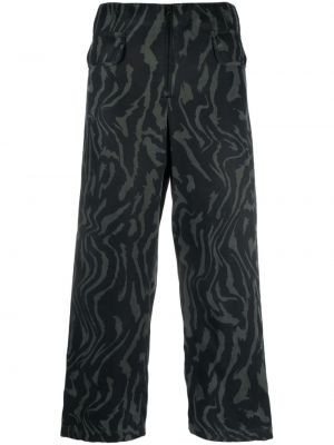 Rovné kalhoty s potiskem s tygřím vzorem Bimba Y Lola