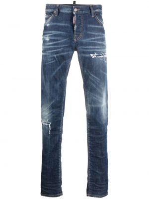 Jeans med normal passform Dsquared2 blå