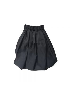 Jedwabna mini spódniczka Loewe czarna