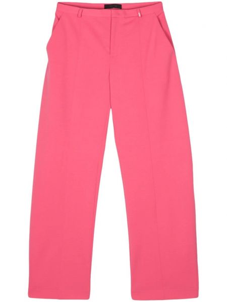 Rovné kalhoty Ssheena růžové