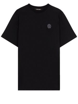 Черная футболка Roberto Cavalli