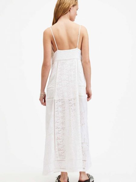 Hosszú ruha Allsaints fehér