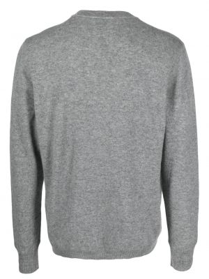 Pull en cachemire col rond Allude gris