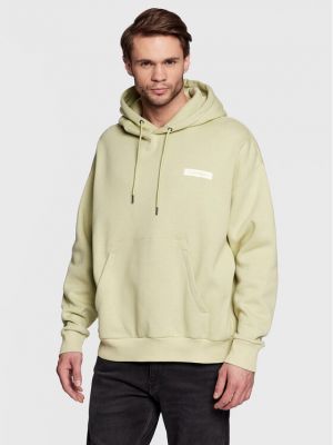 Raštuotas džemperis Calvin Klein žalia
