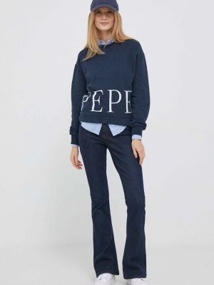 Bluza bawełniana z nadrukiem Pepe Jeans